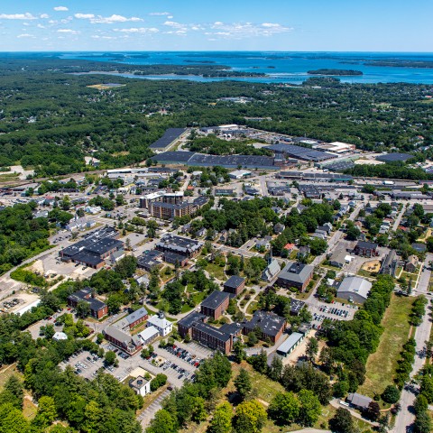 Aerial image of ֱ Portland Campus